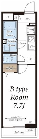 グレイス本厚木の物件間取画像